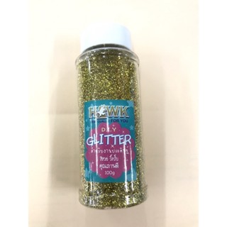 สุดคุ้ม กากเพชร กลม ขนาด 100 กรัม Glitter 100 g.DIY