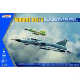 โมเดลประกอบ Kinetic Model1/48 KI-K48052 SOUTH AMERICAN MIRAGE IIIE/V