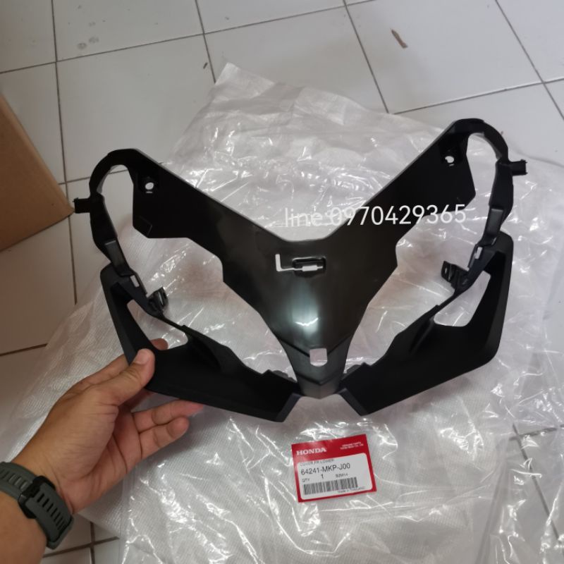 ซับในด้านหน้า cbr500r CBR500R Cbr500r ครอบหน้าด้านในสีดำ แฟริ่งด้านหน้าสีดำ honda cbr500r ครอบไฟหน้า