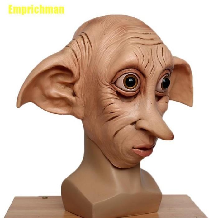 หน้ากากยาง Dobby Elfin สําหรับปาร์ตี้ฮาโลวีน