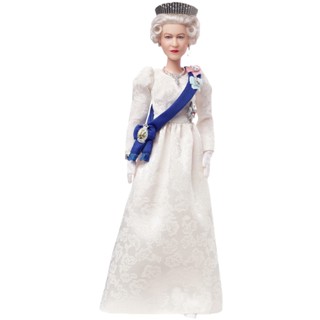 ตุ๊กตาบาร์บี้ Queen Elizabeth II Elizabeth The Queen of England ของเล่นสําหรับเด็ก