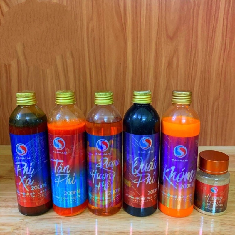 Combo Fragrance of Tilapia Sa Pham (Phi Xa, Tan Phi, Ruuo Huong Ho, Quai Phi, Pineapple, Fragrance P
