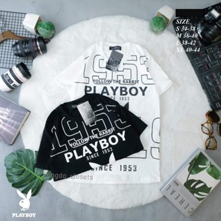 🔥New🔥🐰 เสื้อยืด PlayBoy งานจริงสวยมาก🐰 (PB.12)