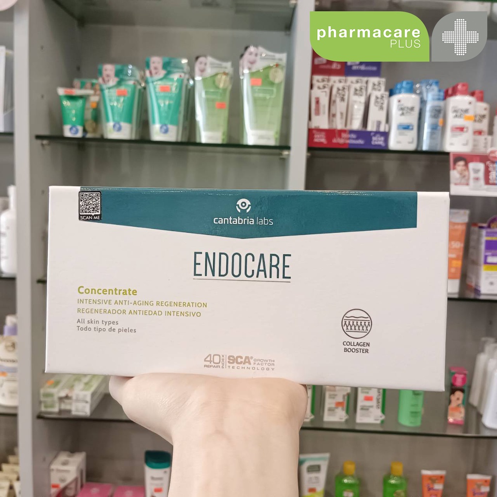 ✨แท้💯✨Endocare Concentrate SCA 40% (หลอดพลาสติก) เซรั่มบำรุงผิว เมือกหอยทาก ช่วยฟื้นฟูสภาพผิวเร่งด่วน ลดริ้วรอยแห่งวัย