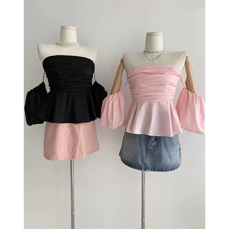 ส่งทันที Cici ❣🇹🇭🚚พร้อมส่ง❣(J232)เสื้อแขนสั้นตรงแขนพองแบบน่ารัก แมชได้ทุกลุค เก๋ไก๋ปลายสัปดาห์สุดๆ - รูปที่ 6