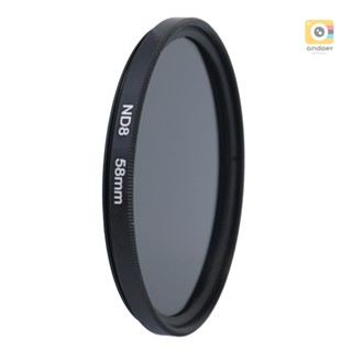 Professional Camera Lens Filters Kit Lens Hood For  Camera Dslr Photography Accessories 58mm