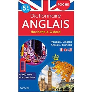 Dictionnaire Poche Hachette Oxford - Bilingue Anglais Paperback (นำเข้าของแท้100%) 9782014006537