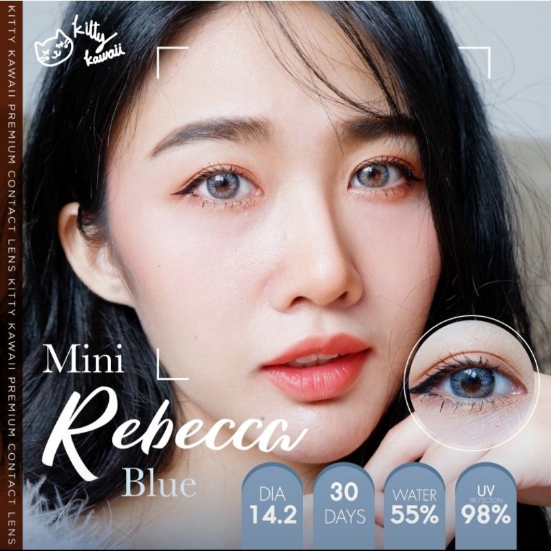 คอนแทคเลนส์ รุ่น Mini Rebecca สีเทา/ตาล Gray/Brown มีค่าสายตา (0.00)-(-10.00) - รูปที่ 7