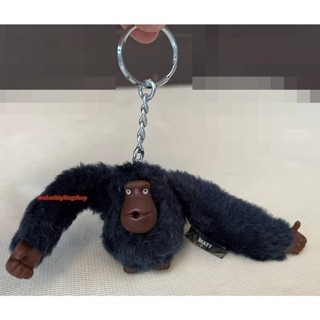 ส่งฟรีEMS  Kipling Keyring Monkey Clip S - สีกรมท่าเทา