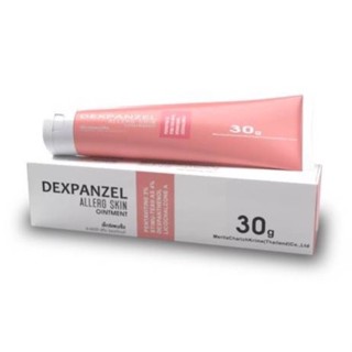 Dexpanzel Allerg Skin Ointment เด็กซ์เพนเซล ครีมขี้ผึ้ง ลดผื่นแพ้ ผื่นคัน ผื่นผ้าอ้อม คัน ระคายเคือง ขนาด 30 กรัม 21109