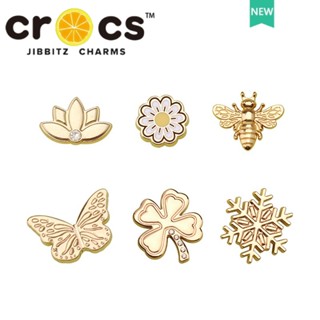 jibbitz crocs ของแทั โลหะ crocs booton DIY