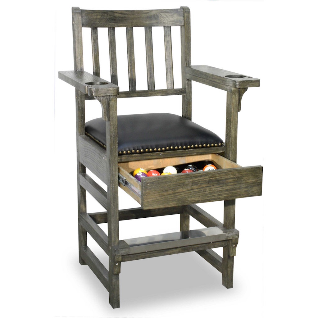 GR8 Billiards เก้าอี้ผู้ชมบิลเลียด Rustic Spectator Chair