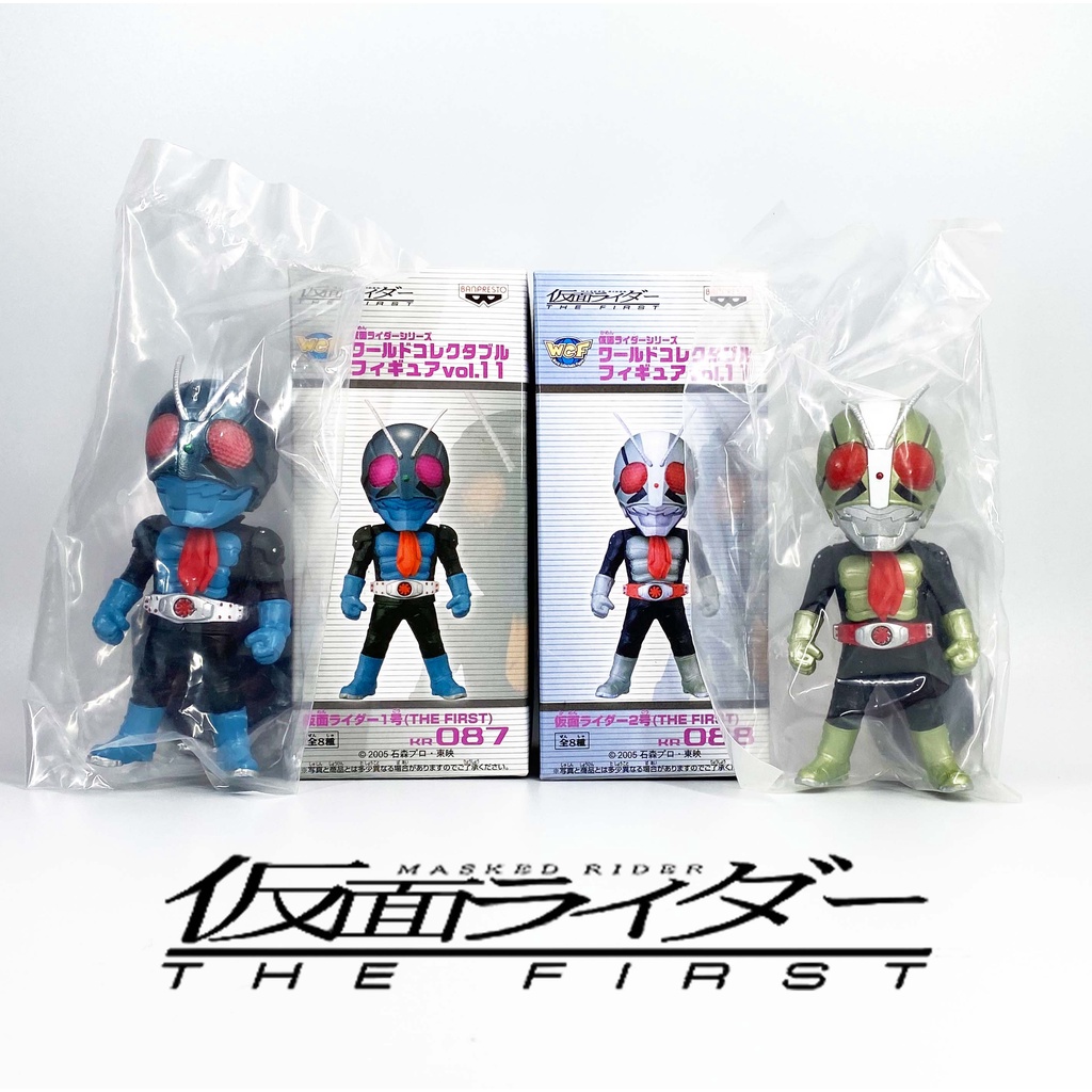 WCF Banpresto เหมา The First WCF Kamen Rider V1 The First, V2 The First มาสค์ไรเดอร์ ใหม่