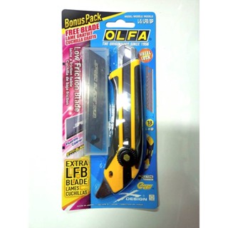 (KTS)คัตเตอร์ OLFA รุ่น L5/LFB/BP ใบมีดดำ ของแท้ Made in Japan!!!!!