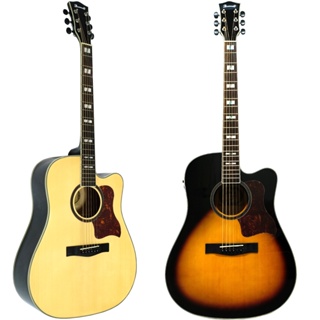 Paramount ED20 Acoustic Guitar กีตาร์โปร่ง 41 นิ้ว Music Arms