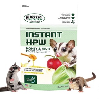 RANDOLPH แรนดอล์ฟ Exotic- Nutrition EN Instant HPW Honey &amp; Fruit  ชูการ์ไกลเดอร์ รสน้ำผึ้งผลไม้ (227g)