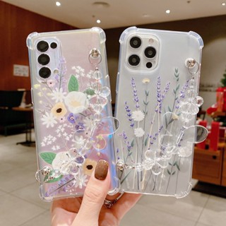 เคส ซัมซุง Samsung Galaxy A14 4G 5G A24 A34 A54 5G S23 A33 A53 A73 5G A03 A13 A53 A52s 5G A03s A12 A22 4G A22 5G A32 4G A32 5G A72 A52 A11 A21s A31 A51 A71 hp โทรศัพท์ แบบนิ่ม สีใส พิมพ์ลายการ์ตูนน่ารัก สำหรับ+โซ่