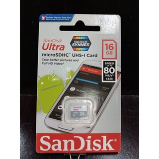 Micro SD Card Sandisk Ultra 16GB