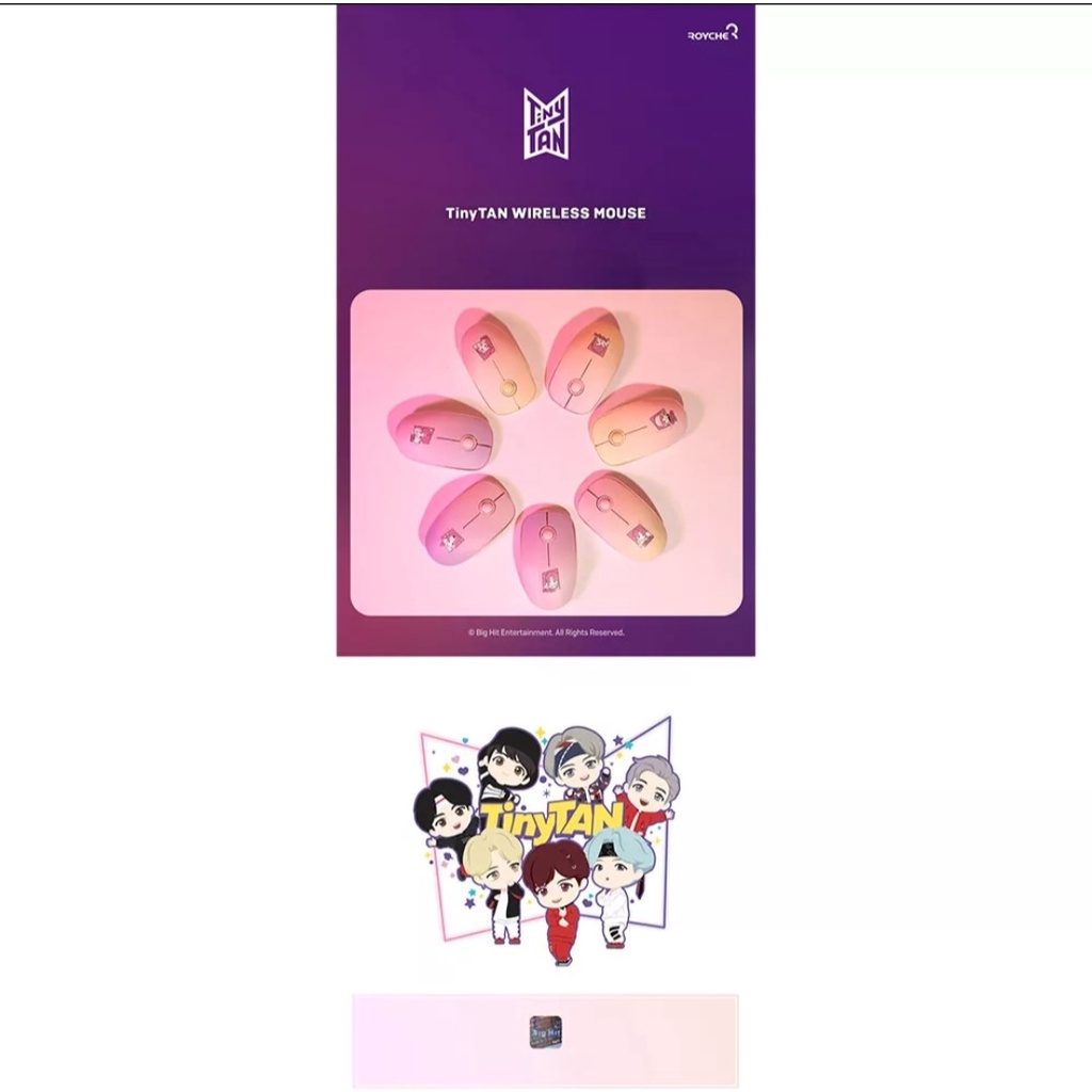BTS TinyTAN Magic Wireless Mouse