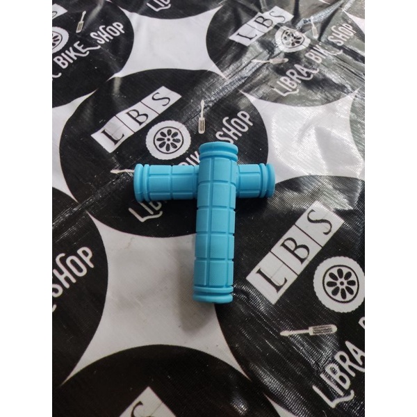 ปลอกแฮนด์ RNA SHORT D-111 OURY LIGHT BLUE HANDGRIP แผ่นรองแฮนด์แพด