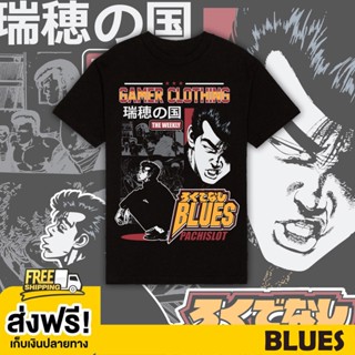 BLUES 01 TSHIRT BLACK