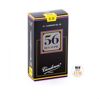 Vandoren ลิ้น Bb คลาริเน็ต Bb Clarinet Reed รุ่น V-56 # 3.5