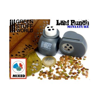 Green Stuff World Miniature Leaf Punch GREY