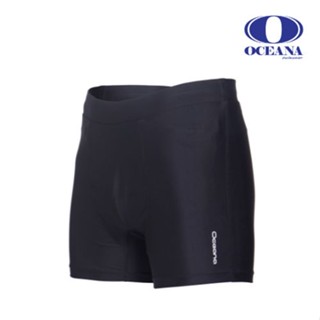 OCEANA SWIMWEAR กางเกงว่ายน้ำผู้ชาย ขาสั้น 22OPMBOP22-BL ดีไซน์ใหม่ โอบกระชับตามสรีระท่านชาย