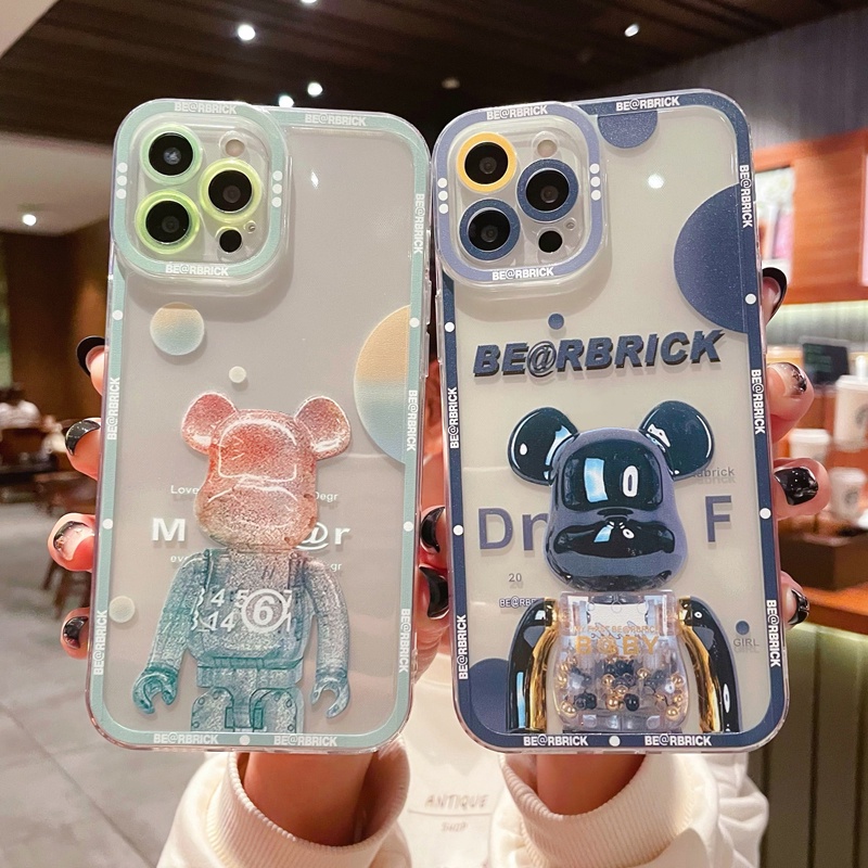 เคส Xiaomi Mi 12 13T 12T 11T 13 Pro 11 Lite 5G NE Xiaomi 10T 10 11 Pro Note Mi 10T 8 10 Lite 5G 9 MIX 3 2s เคสนิ่มการ์ตูนหมีกันกระแทก