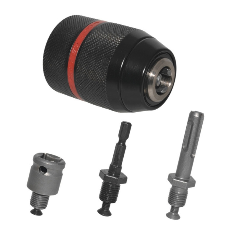 Self Locking Keyless Drill Chuck 1.5-13mm 1/2-20UNF 13mm Metal Drill Chuck Mount