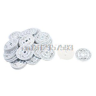 50Pcs 40mm Circle Aluminum PCB Circuit Board for 14 x 1/2W 5730 SMD LED