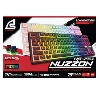 Signo Gaming Keyboard Nuzzon KB-751 Wireless Mechanical Black (Blue Switch)