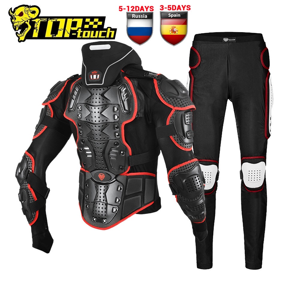 กระแสน้ำHEROBIKER Women Men Motorcycle Jacket Full Body Motorcycle Armor Motocross Racing Riding Motorbike Protection Eq