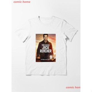 New Jack Reacher - A Thrilling Film T-Shirt เสื้อยืด ดพิมพ์ลาย ดผ้าเด้ง คอกลม cotton แฟชั่น sale Unisex