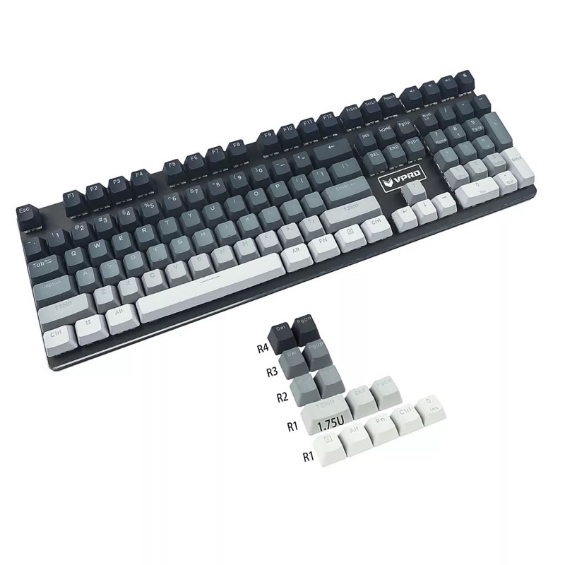 ส่งต่อ keycaps คีย์แคป oem profile ไฟลอด