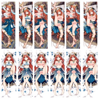 ปลอกหมอน ลายอนิเมะเกม Genshin Impact Nilou Dakimakura ขนาด 50x150 ซม.