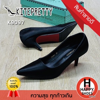 🚚ส่งเร็ว🚛ส่งด่วนจ้า 😆รองเท้าส้นสูงหญิง KITEPRETTY ส้น 2 นิ้ว  รุ่น K9097  The charm is you