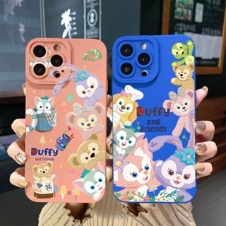 เคสโทรศัพท์มือถือ ขอบสี่เหลี่ยม ลาย Duffy Linabell StellaLou สําหรับ VIVO Y02 Y02A Y16 Y36 Y35 Y30 5G Y55 Y75 Y11 Y12i Y22S Y22 4G