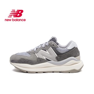 New Balance 5740 series low-top retro running shoes for men and women in gray and white