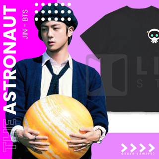 เสื้อยืด พิมพ์ลายนักบินอวกาศ Jin Bts