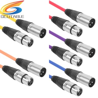 สายเคเบิ้ล XLR 3Pin Male to Female ยาว 1 เมตร สําหรับไมโครโฟน