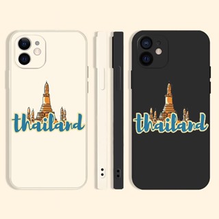 Q version Thailand เคสไอโฟน 8พลัส 7Plus 8plus 7 8 Se 2020 เคส iPhone 14 13 12 11 pro max landmark case X Xr Xs Max cover