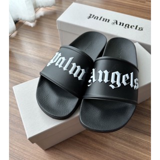 รองเท้าแตะ Palm Angels Logo Black