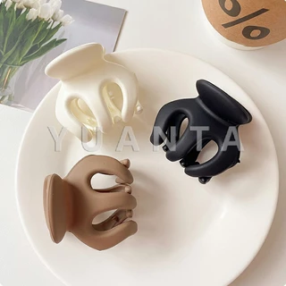 YUANTA กิ๊ฟติดผมยกหางม้า ยกผมสูง เสริมวอลลุ่มสไตล์เกาหลี 5 cm 3.5 cm เสริมหัวทุย น่ารักมาก Hair Clips