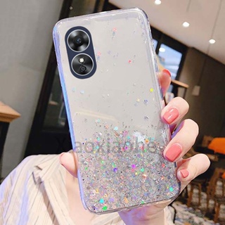 พร้อมส่ง เคสโทรศัพท์มือถือแบบนิ่ม Tpu ลายท้องฟ้ากลางคืน หรูหรา สําหรับ OPPO A78 5G A78 5G