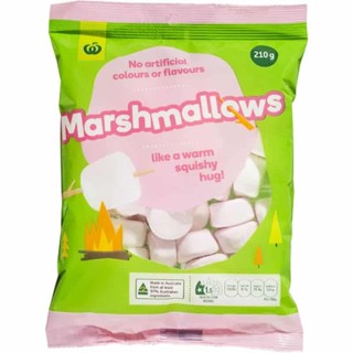 Woolworths Marshmallows 150g. วูลเวิร์ธมาร์ชเมลโลว์ 150กรัม