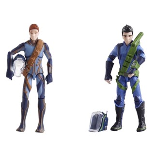 Thunderbird action figures TBF-02 Virgil Tracy &amp; John Tracy TB5 4" Action Figure Vivid Set