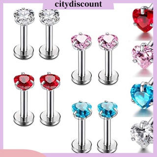 &lt;citydiscount&gt; จิวเพทาย สำหรับสตรี 1 คู่