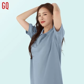 GQ Minimal Polo™ เสื้อโปโลยับยั้งกลิ่นเหงื่อ สีฟ้าอ่อน (มินิมอลโปโล)