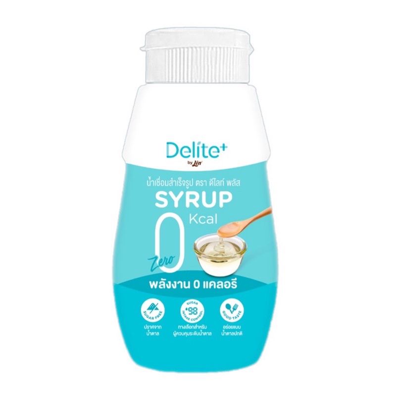 Delite+ น้ำเชื่อมสำเร็จรูป พลังงาน 0 แคลอรี